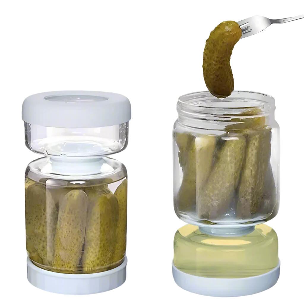 Pickle & Olive Hourglass Dispenser