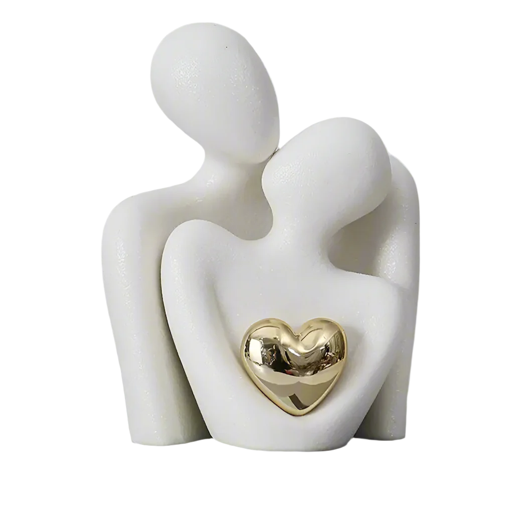 Nordic Abstract Couple Statue