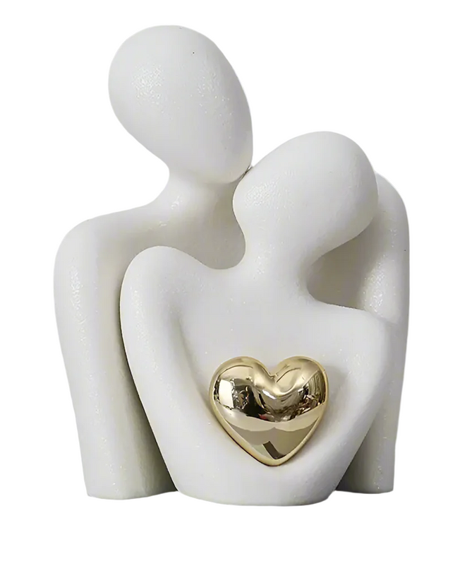 Nordic Abstract Couple Statue