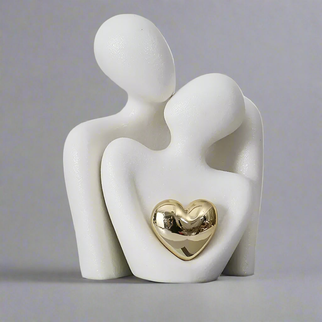 Nordic Abstract Couple Statue