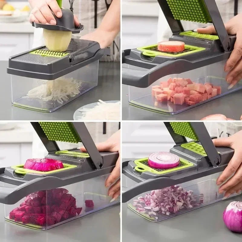 Multifunctional Vegetable Slicer & Egg Strainer