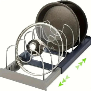 Expandable Stainless Steel Kitchen Storage Rack