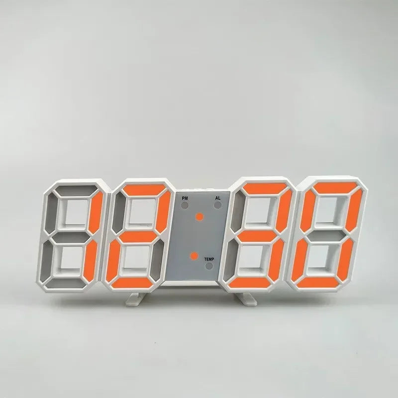 Modern 3D LED Digital Alarm Clock