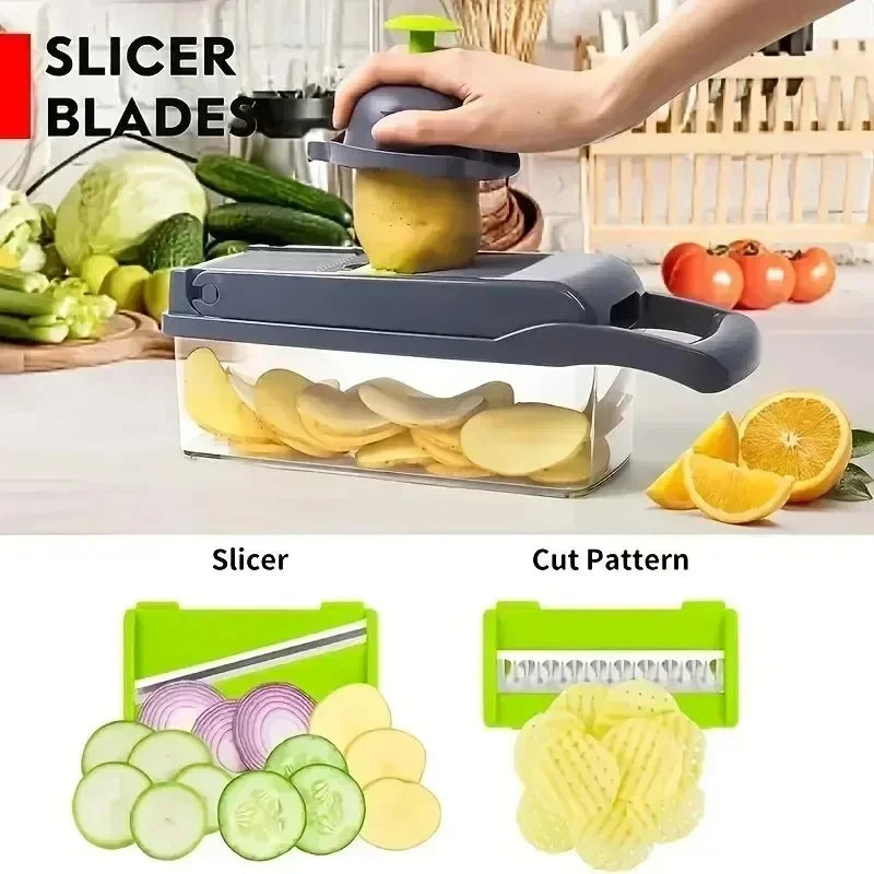 Multifunctional Vegetable Slicer & Egg Strainer