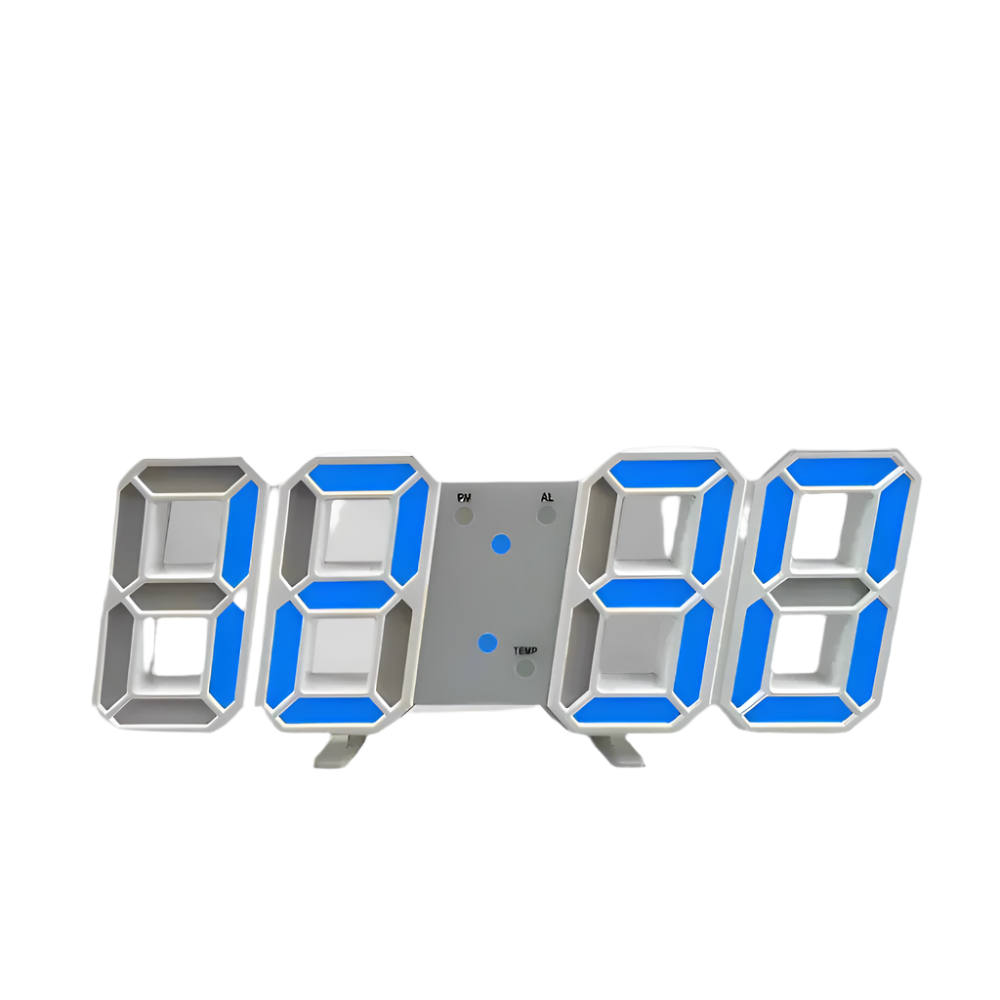 Modern 3D LED Digital Alarm Clock