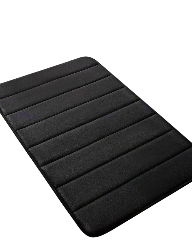 Memory Foam Stripe Bathroom Mat