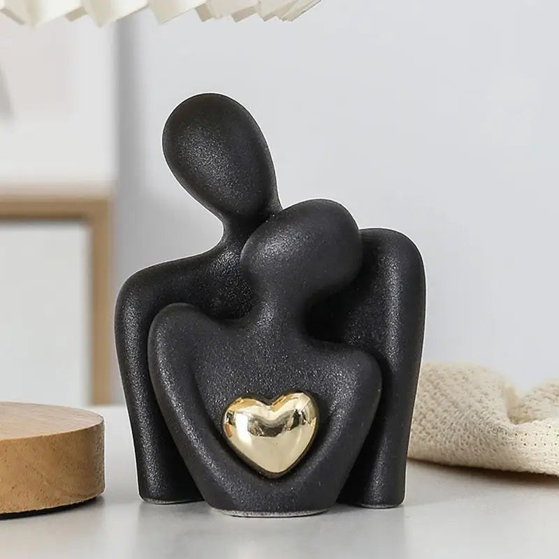 Nordic Abstract Couple Statue