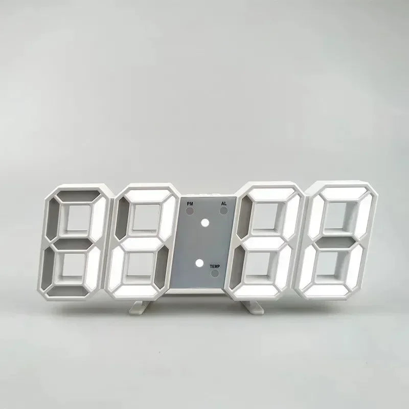 Modern 3D LED Digital Alarm Clock